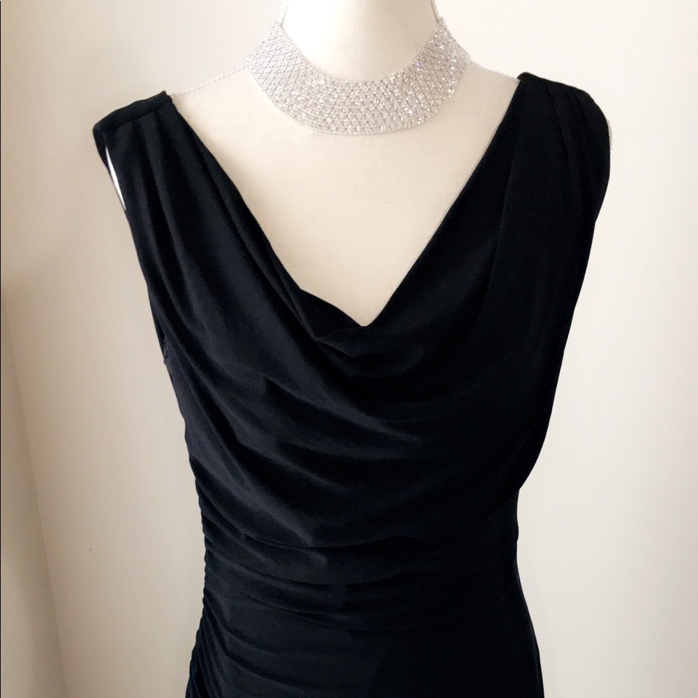 Excellent Condition Black Floor-length Dress